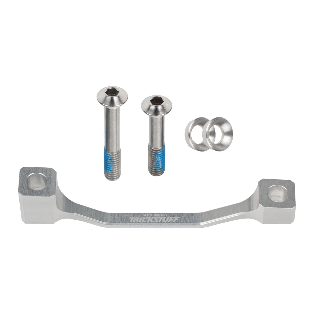 Adaptador Trickstuff PM a PM 160/180 mm Plata