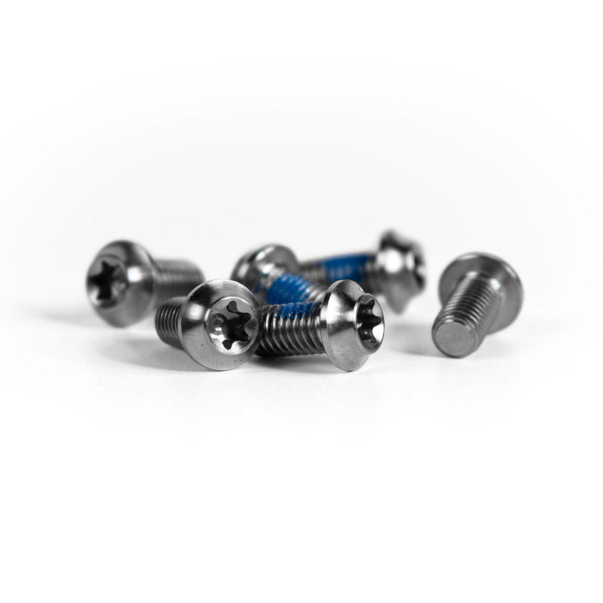 Tornilleria de rotor T25 titanio natural · 6 pz