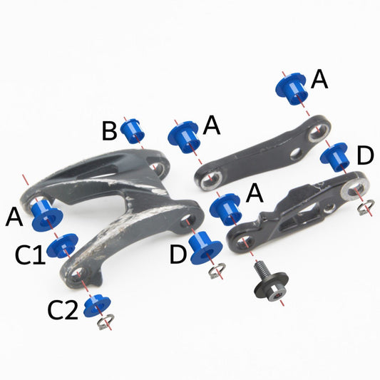 SRAM AXS Derailleur Bushing Repair Kit - EuroCycling Mexico