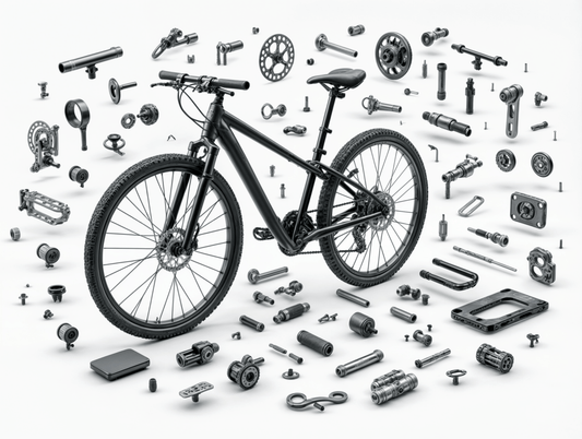 Partes de una Bicicleta. Piezas y sus Funciones - EuroCycling Mexico