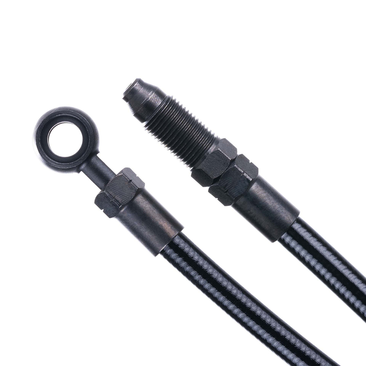 Kit de manguera Goodridge acero negro 1700 mm Negra