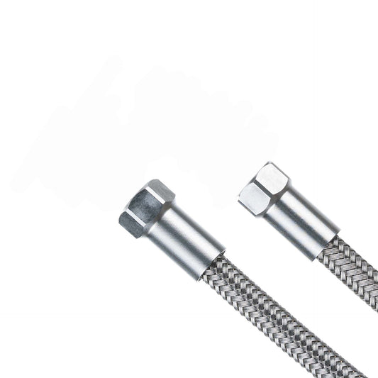 Kit de manguera Goodridge acero natural 2000 mm