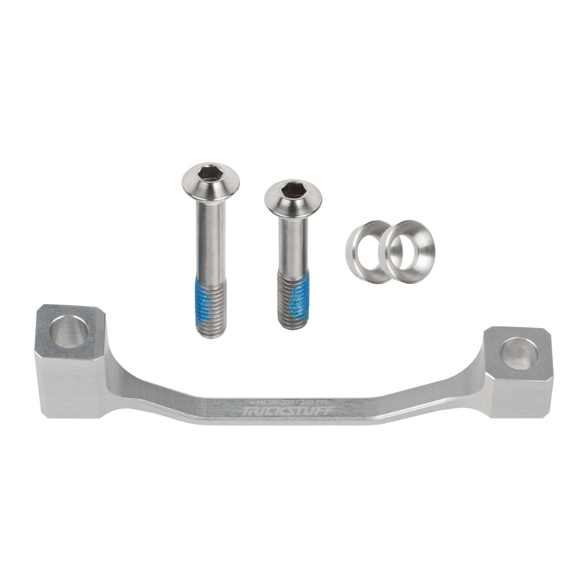 Adaptador Trickstuff PM a PM 180/203 a 200/223 mm Plata