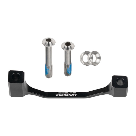 Adaptador Trickstuff PM a PM 180/203 a 200/223 mm Negro