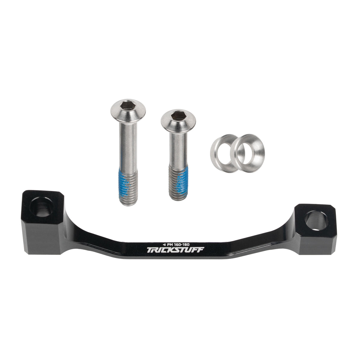 Adaptador Trickstuff PM a PM 160/180 mm Negro