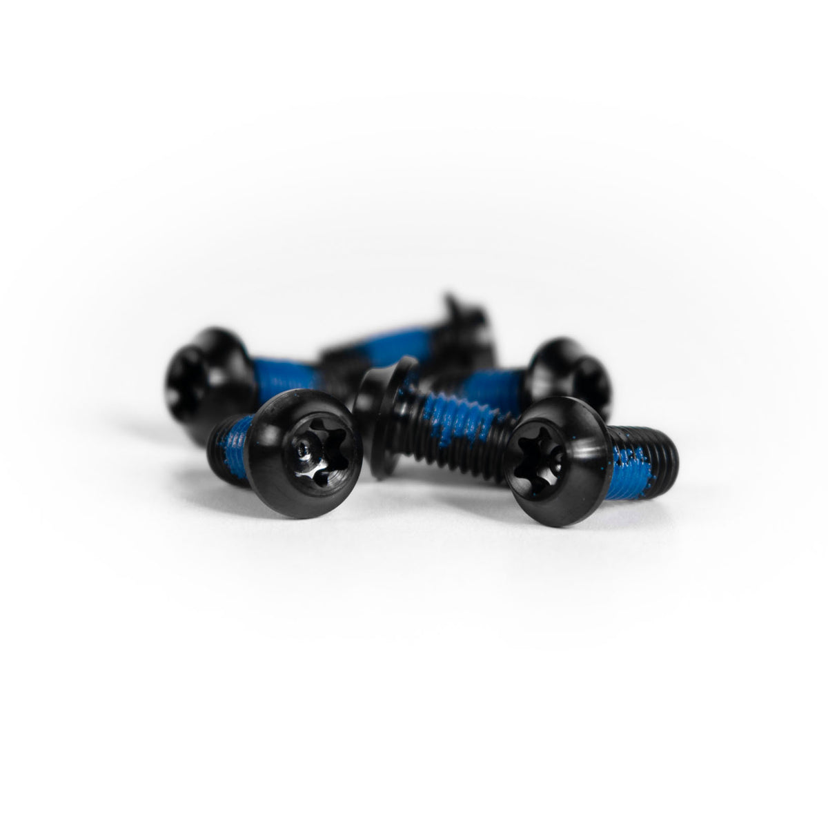 Tornilleria de rotor T25 titanio negro · 6 pz