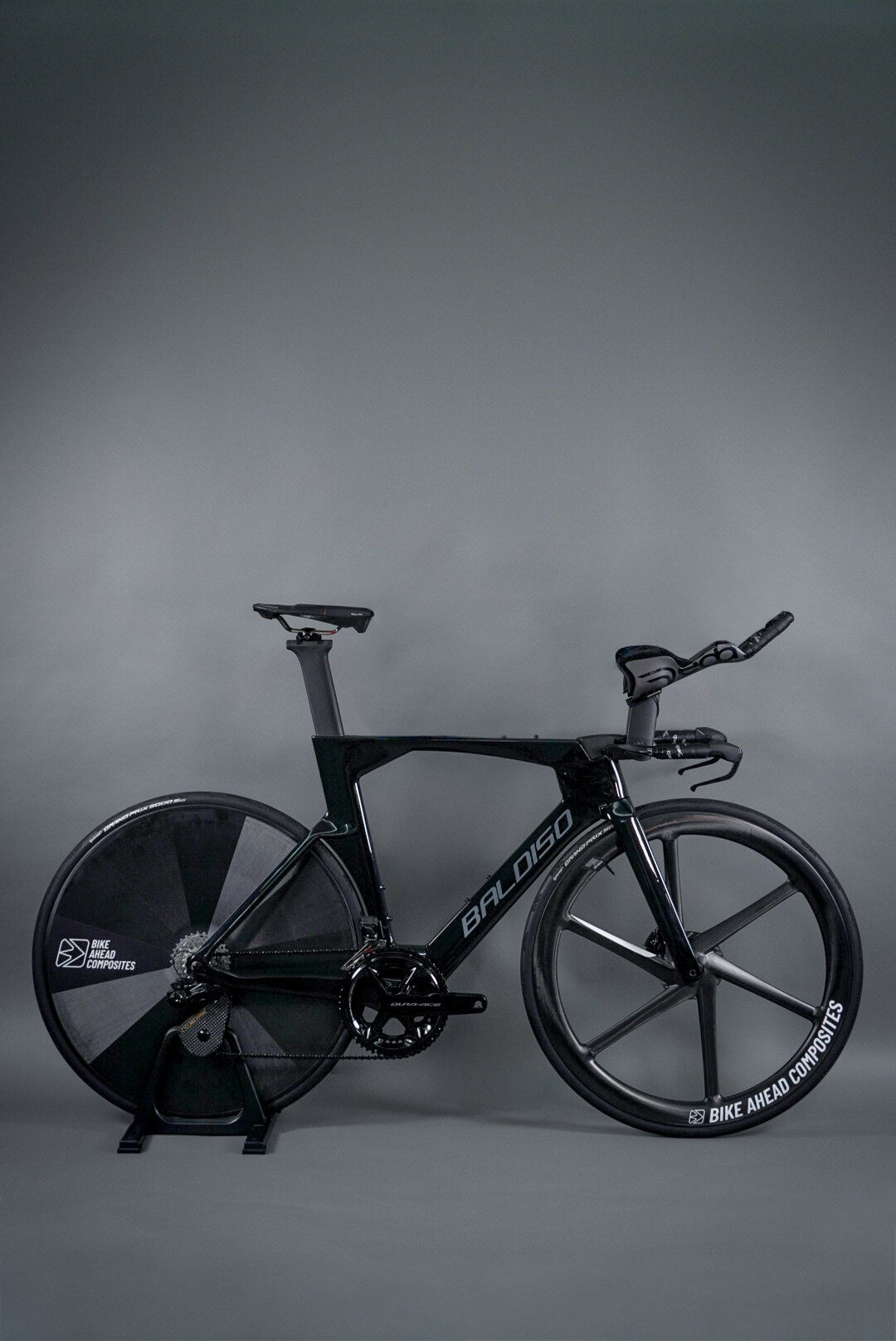 Baldiso T1 Gris Oscuro Dura-Ace Di2 - Vista lateral completa