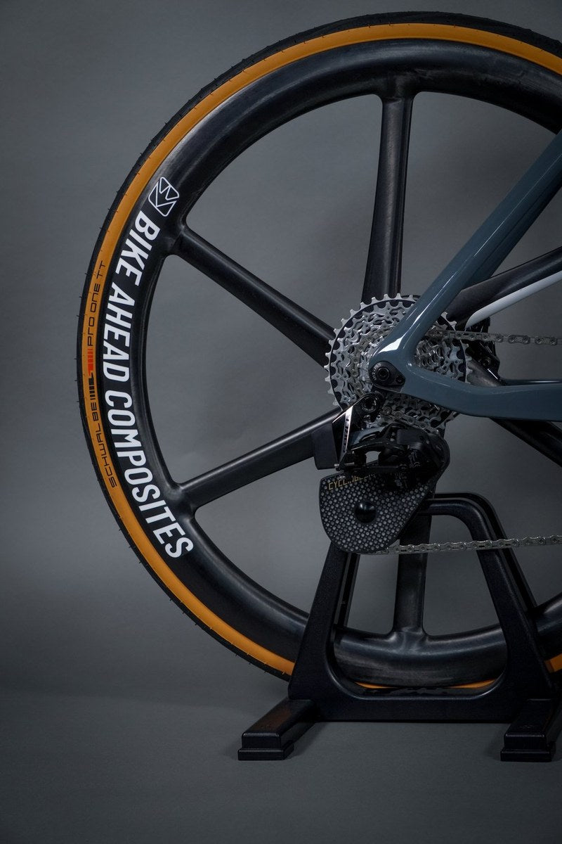 Baldiso T1 Gris SRAM - Rueda Bike Ahead con pata CyclingCeramic