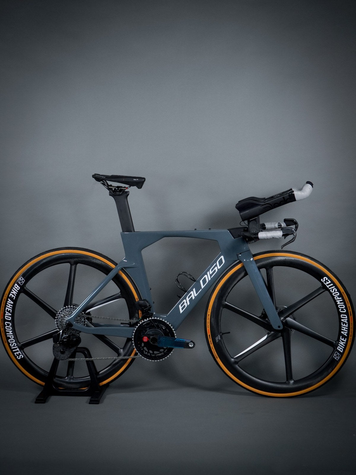 Baldiso T1 Gris SRAM Force AXS - Vista lateral completa