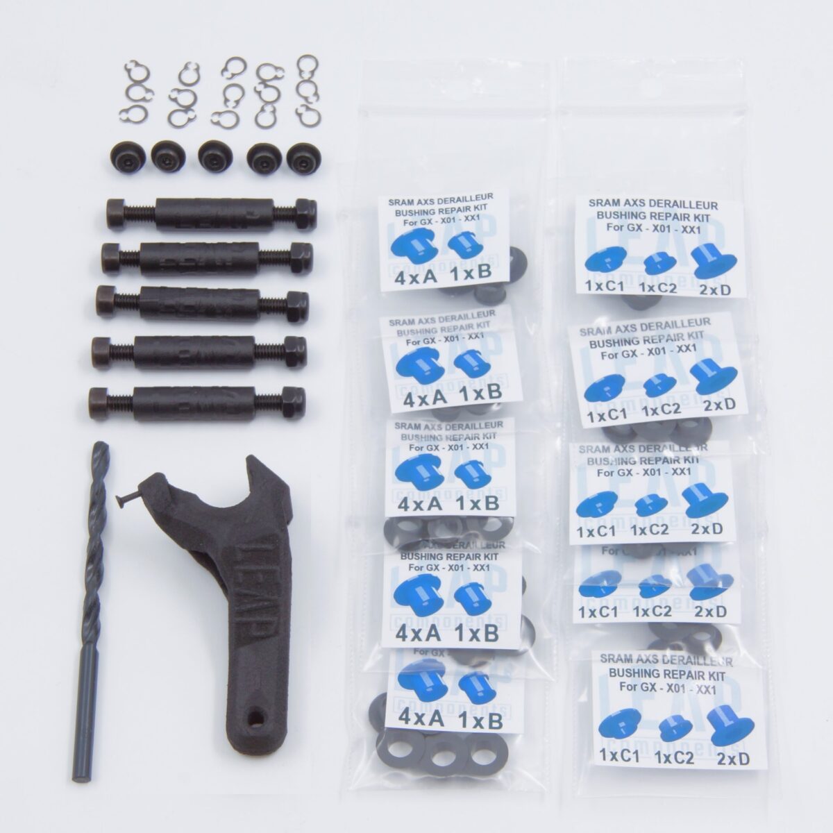 SRAM AXS Derailleur Bushing Repair Kit - EuroCycling Mexico